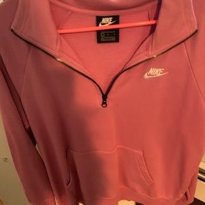 Nike half zip sweatshirt